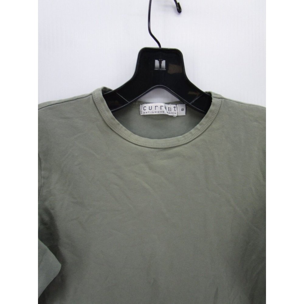 VINTAGE Cut Loose Top Small Current Pullover Shirt Breathable USA - Picture 2 of 10